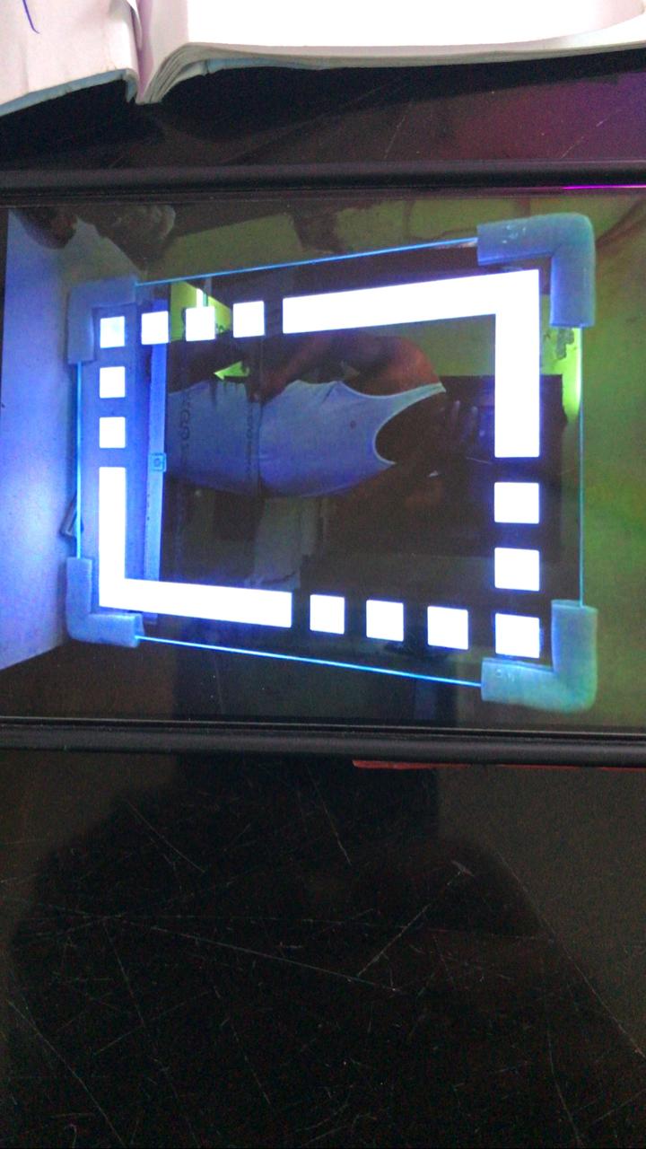 Aura Touch LED Mirror